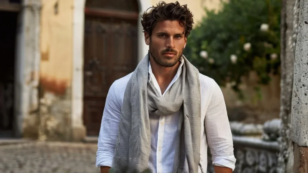 Best Summer: Luca Faloni Linen Scarf
