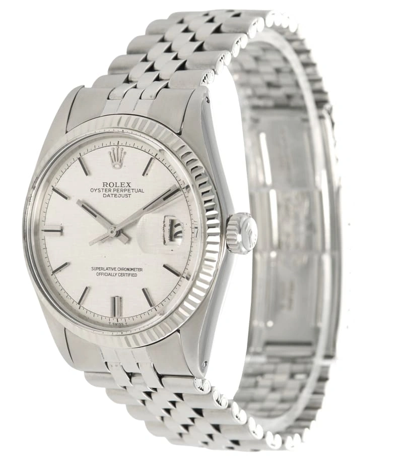 4.Best Stainless Steel Rolex: Rolex Datejust Wide-Boy Watch